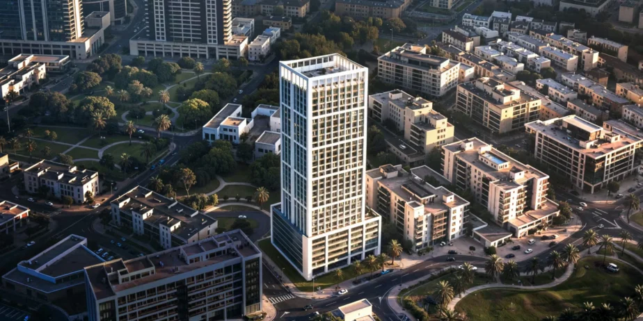 Binghatti Etherea by Binghatti Developers in Jumeirah Village Circle