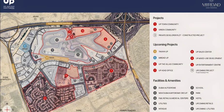 Mirdad by Union Properties in Dubai Motor City